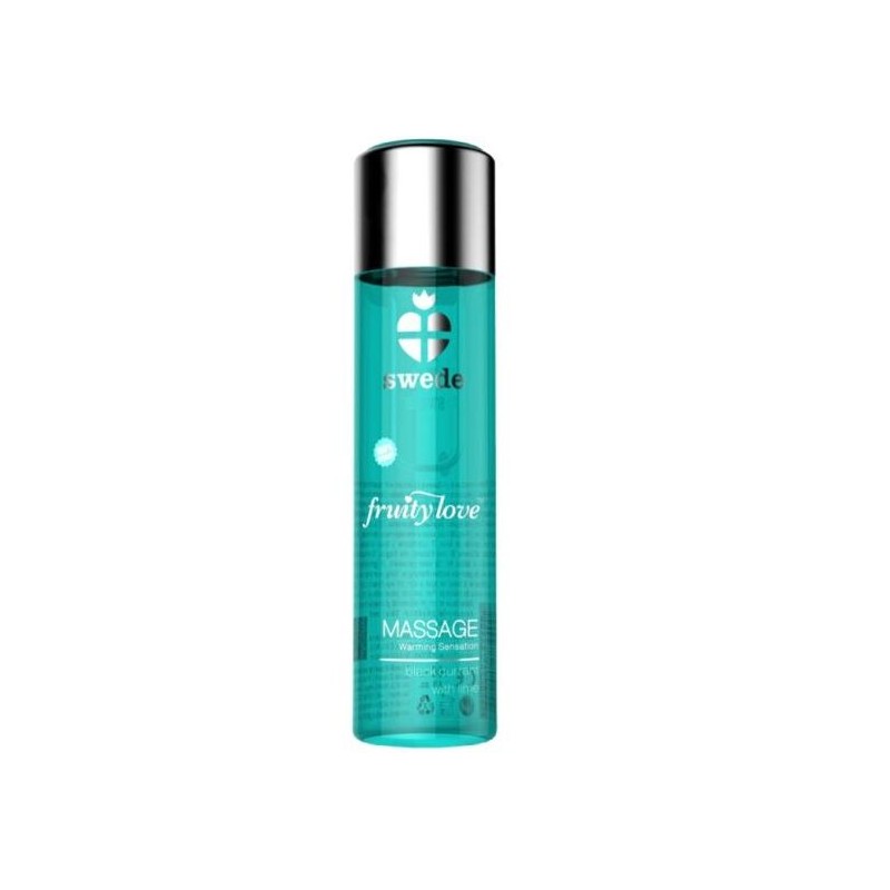 SWEDE - FRUITY LOVE WARMING EFFECT MASSAGE OIL BLACK CURRANT AND LIME 60 ML